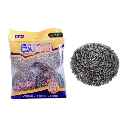 China Custom Multi Function Kitchen Stainless Steel Household Scrubber Kitchen Stainless Steel Cleaning Scourer for sale