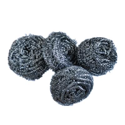 China Sustainable Stainless Steel Wool Scrubber Cleaning Pad For Dishes Stainless Steel Scourer for sale