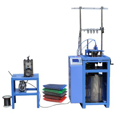 China Factory Stainless Steel Yarn Dish Wash Scourer Cloth Knitting Machine Sponge Scrubber Making Machine Factory Price for sale