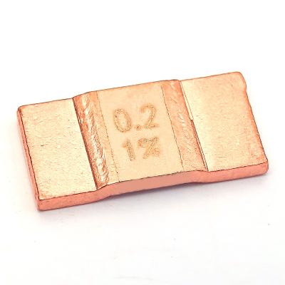 China Switching Power Supply SMD Exposed Alloy HoLRS1575 (5930/5931) 2m Ohm Resistor for sale