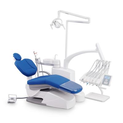 China 2021 New Siger 10A 250V Unit S30 HV Dental Suction Chair With Synchronized Function Simulating Control System Guangdong Dental Chair for sale