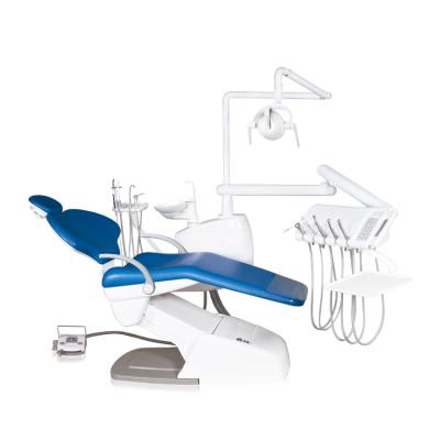 China Siger V1000 metal dental unit chair multifunctional cheap dental unit full set configuration options rich disinfection system for sale