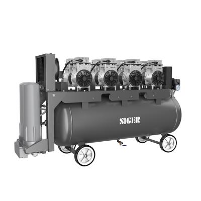 China 2021 New China Suppliers Siger SP300 Anti-bacteria Oil-free Medical Rust-proof Oil-free Silent Air Compressor For Dental Equipment for sale