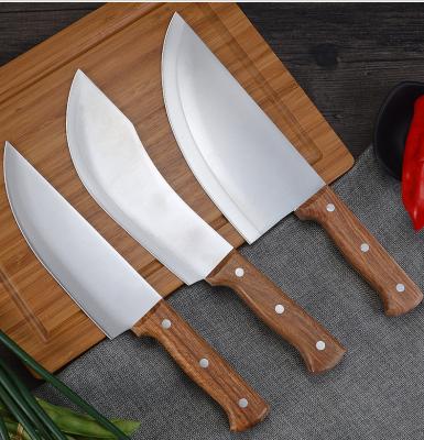 China Viable Chef Knife IGER Factory Stainless Steel Cattle and Sheep Slaughterhouse Set Butcher Knife Bone Cutter for sale