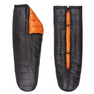 China Sleeping Bag + Comforter + Cushion Multifunctional Outdoor Camping Sleeping Bag Ultralight Comforter Bottom Filler Quilt Cover Top Mat for sale