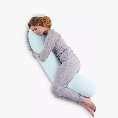 China Long Style Hot Sale Anti-static Body Pillow Cylindrical Pillow Sleeping Full Body Support Pillow for sale