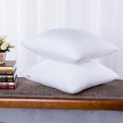 China Anti-Static Feather Down Pillow Insert 100% Cotton Duck Down Pillow Filling Insert for sale