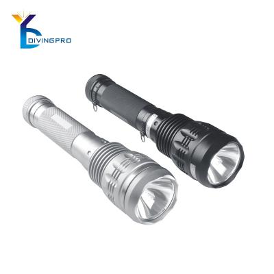 China Super Bright 4000lm Retractable Camping Lamp HID Xenon Flashlight Rechargeable Spotlight for sale