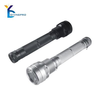 China 5000lm Outdoor Camping Rise Walking Hid Product Rechargeable Flashlight Hid Xenon Flashlight Camping Lamp for sale