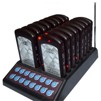 China Intelligent Restaurant Equipment Wireless Restaurant Ordering Pager System for CTP300 for sale