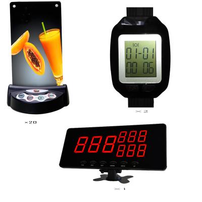 China Cafe Waterproof Restaurant Smart Watch with Buzzer Menu Support Waiter Call System for sale