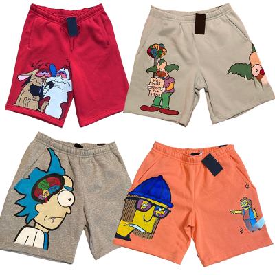 China New Fashion Multi Designs Anti-wrinkle Brand Logo Classic Solid Color Cotton Pure Cartoon Hot Shorts Pattern Men's Shorts for sale