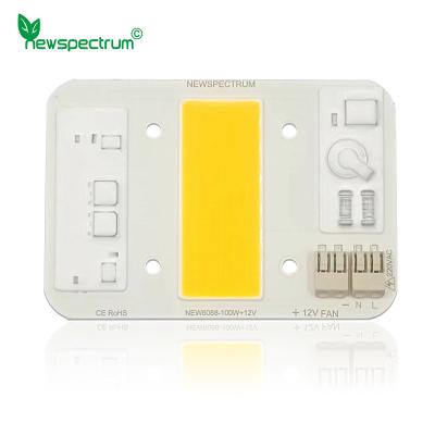 China AC 220V 100W High Power Cob LED Chip Unmanned Driving Solderless for sale