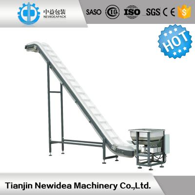 China SS304 Packing Machine Accessories Inclination Elevator / Slanting Elevator for sale