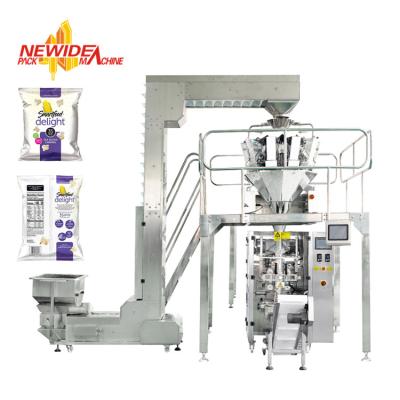 China Automatic Puffed Rice Snacks Food Pouch Packaging Machine Nitrogen Flushing for sale