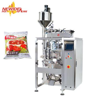 China Automatic Large Back Sealing Bag Ketchup Tomato Paste Packing Machine for sale