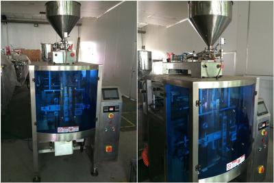 China Automatic Vertical Form Fill Seal Paste Packing Machine For Cream / Ketchup for sale