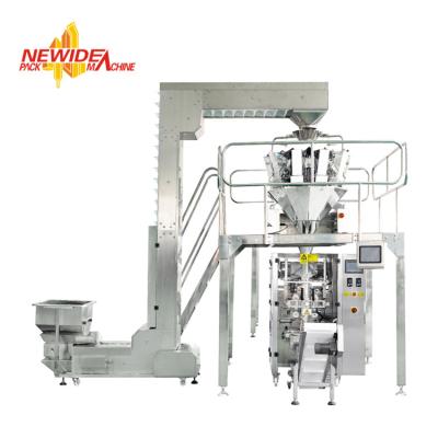 China Vertical Granule Gusset Bag Pet Food Packing Machine With Multi Weigher for sale