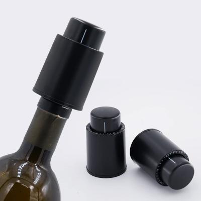 China With Time Scale Disc Plastic Wine Bottle Stoppers, Reusable Wine Stoppers, Vacuum Wine Keeper with Pump and Time Scale Disc for sale