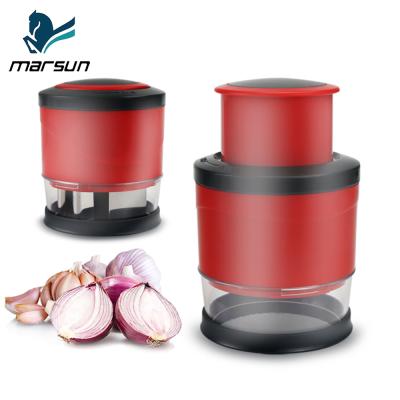 China Wholesale New Viable Mini Commercial Onion Vegetable Clever Professional Magic Quick Cutter Manual Kitchen Portable Food Cleaver for sale