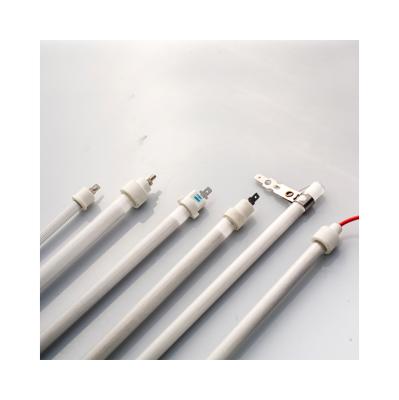 China Good New Design 200-800W Outdoor Sale Custom Quartz Glass 180-600MM Heater Tube for sale