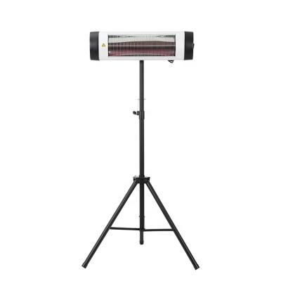 China Outdoor Adjustable Thermostat Infrared Quartz Standing Outdoor Electric Patio Heater for sale