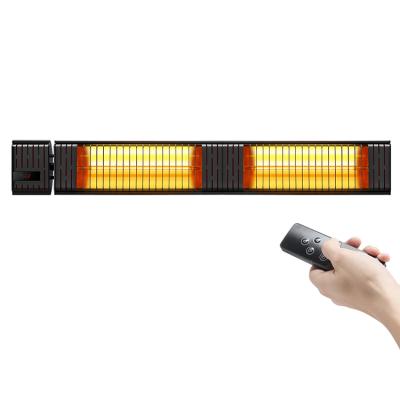 China Factory Supply 3000W Outdoor Hot Selling Remote Control Patio Heater Wall Mounted Heater for sale