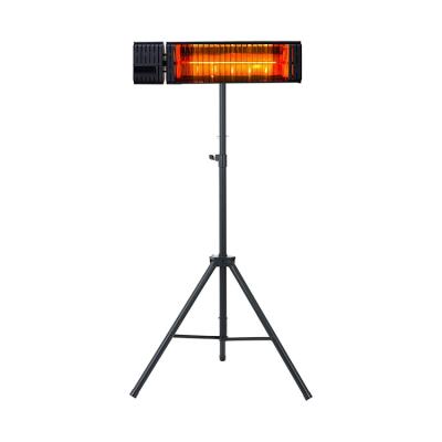 China High Standard Manufacturer 2000/2500W Outdoor Electric Standing Patio Heater Remote Control for sale