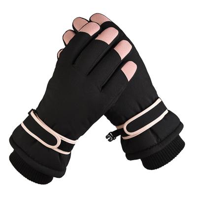 China Thick Soft Touch Touch Screen Winter Ski Riding Sports Gloves for sale