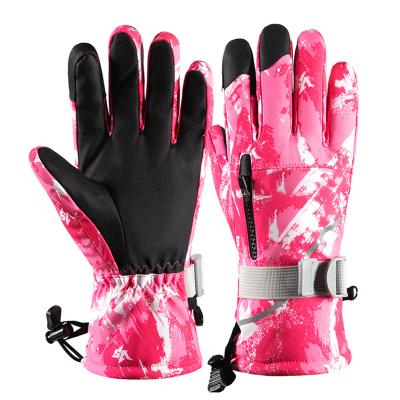 China Soft Winter Men And Women Warm Snow Gloves Cycling Skiing Hiking Gloves for sale