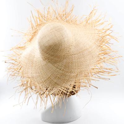 China New Image Design Women Beach Straw Hats Outdoor Boater Hat for sale