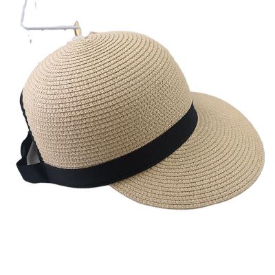 China Causal Round Cover Straw Hat Straw Hat Baseball Caps Image Straw Hats for sale