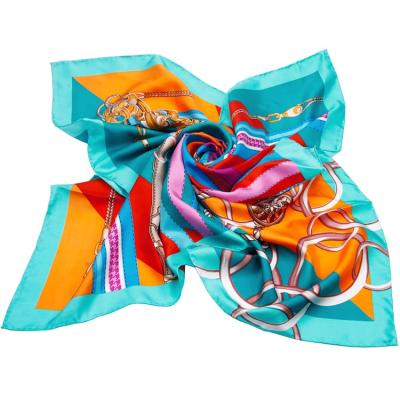 China Soft Soft Feeling Good Quality New Product Digital Printing Silk Scarves for sale