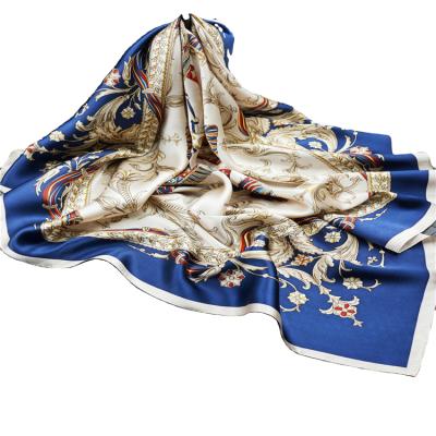 China High Quality Convenient Soft Soft Feeling Digital Printing Silk Scarves Wholesale for sale