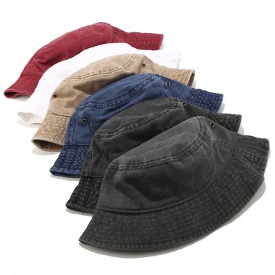 China Picture Sunshade Fisherman Hat Wide Brim Bucket Hats Outdoor Bucket Hat for sale