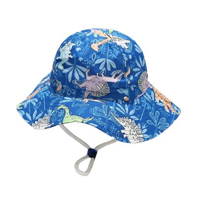 China Kids Outdoor Bucket Hat Funny Picture Printing Sun Beach Hat Full for sale