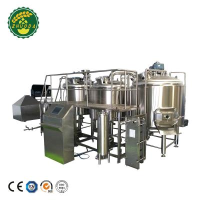 China SUS 304 or 500L red copper 300L, 1000L 2000L micro brewery beer brewing equipment for sale for sale