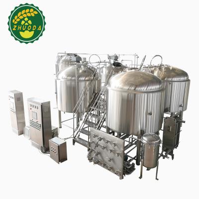 China Turnkey 3000L Brewhouse Beer Brewing System for sale