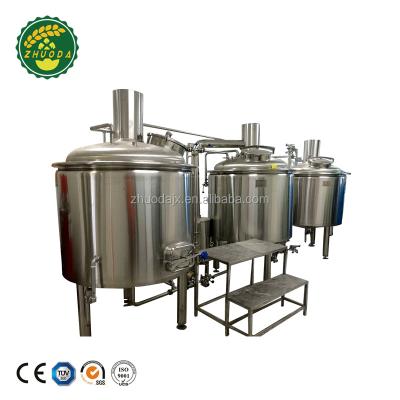 China Red copper or stainless steel 10 barrel brewhouse turnkey service for sale turnkey plant with beer canning line for sale