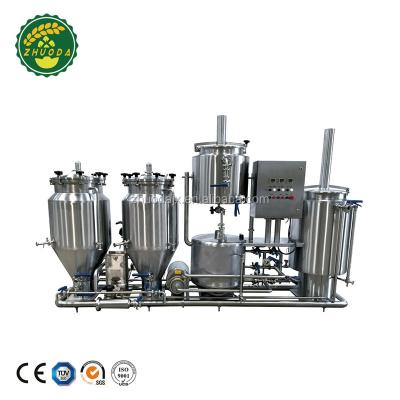 China Stainless Steel or Red Copper 50L Home Brew Mini Brewery Equipment Micro Home Brewing Equipment for sale