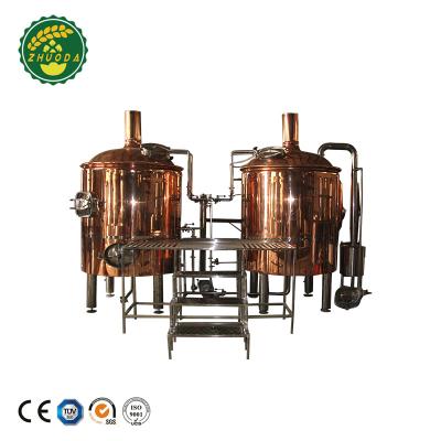 China Stainless Steel Red Copper Brewing Tank 50L /Beer Brewery Equipment For Sale for sale