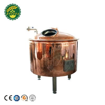 China Brewpub 200L 300L 500L 1000L stainless steel fermentation tank for ethanol plant for sale