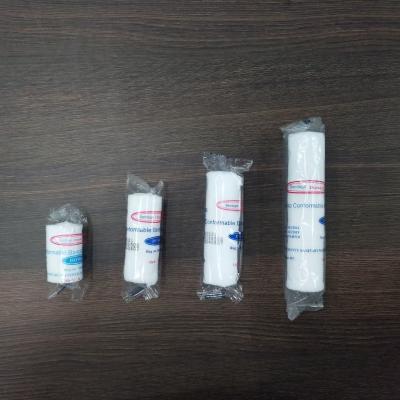 China Wholesale PBT Flexible Soft Breathable Medical Material Bandage Elastic And Custom Conformal Bandage Printed for sale