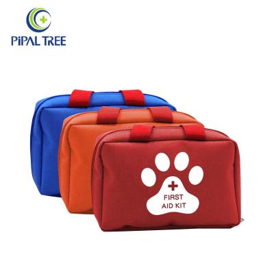 China 600D Oxford Cloth Pet Emergency Bag Portable Medical Equipment Handheld Pet First Aid Kit for sale