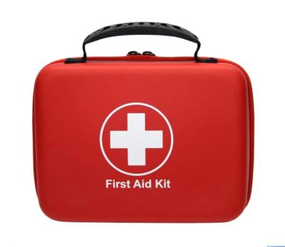 China Waterproof PU First Aid Kit 228pcs in One Emergency Survival Kit for Outdoor Home First Aid Box for sale