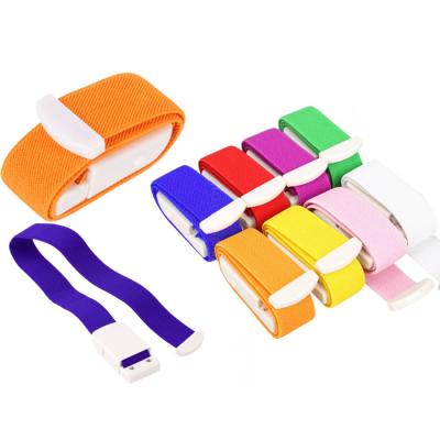 China Hospital or family first aid elastic training or outdoor multi-color special bandage hemodialysis bandage loop tourniquet for sale