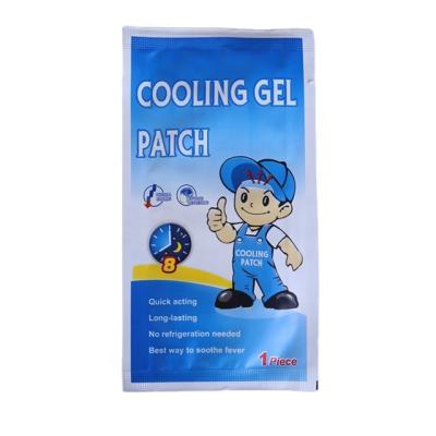 China Health Care Physiotherapy Medical Supplies Children Cooling Patch Fever Reducing Cooling Gel Patch for sale