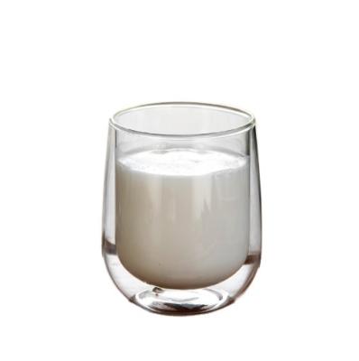 China Food grade safe creative insulated glass, household milk cup, coffee cup, office tea cup, double glass for sale