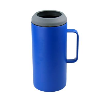 China Sustainable 40oz Insulated Large Thermal Mug 1200ml Mug Double Wall Coffee Cooler Beer Cooler for sale