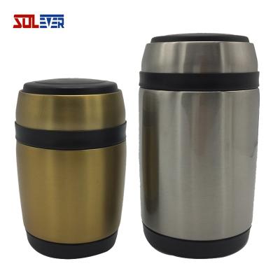 China 17oz Lunch Box 500ml Vacuum Food Jar Sustainable Eco Friendly Food Storage Container for sale